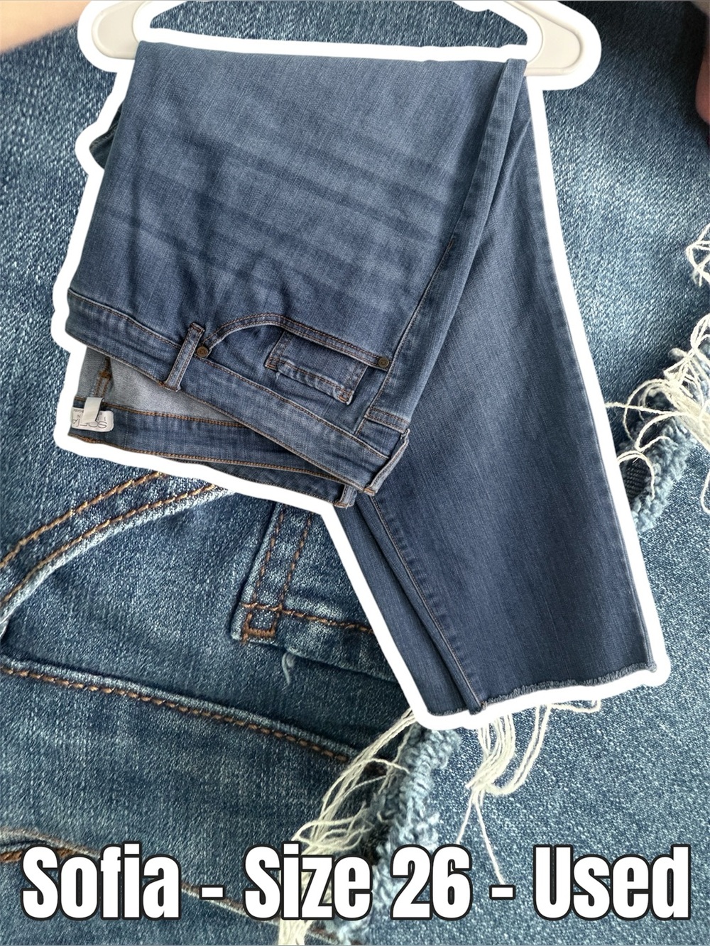 sofia by sofia vergara Dark Wash Skinny Jeans